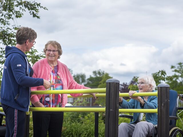 Helpen bij de gym WilgenStede